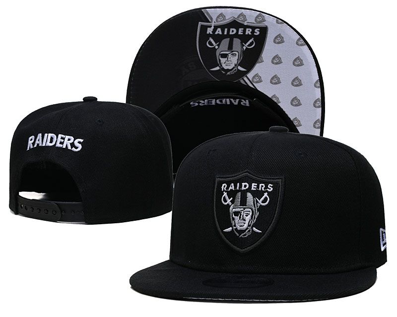 2022 NFL Oakland Raiders Hat YS09241->->Sports Caps